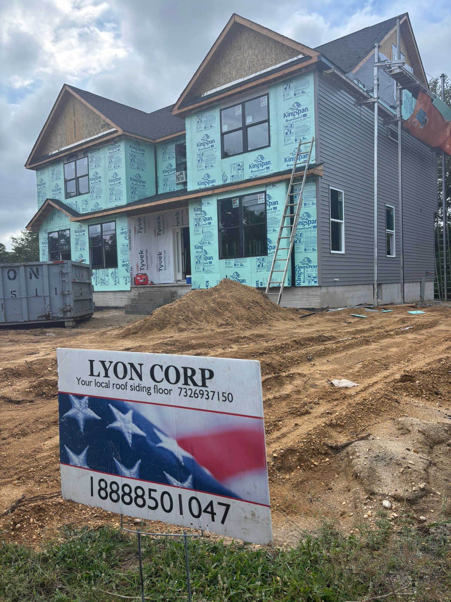 MJ Lyons Roofing Project